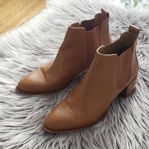 Everlane Cognac Heel Boot